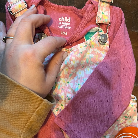 Carters 12mo onsie and wonder nation 12 mo jumper - Picture 2 of 3